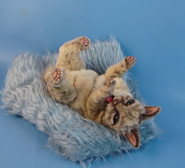 Vintage Mink Fur Artist Lynx Point Siamese Cat Kitten Melisas Bears