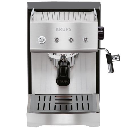 Krups XP5280 Pump Espresso Machine Two Cup Dual Shot Programmable