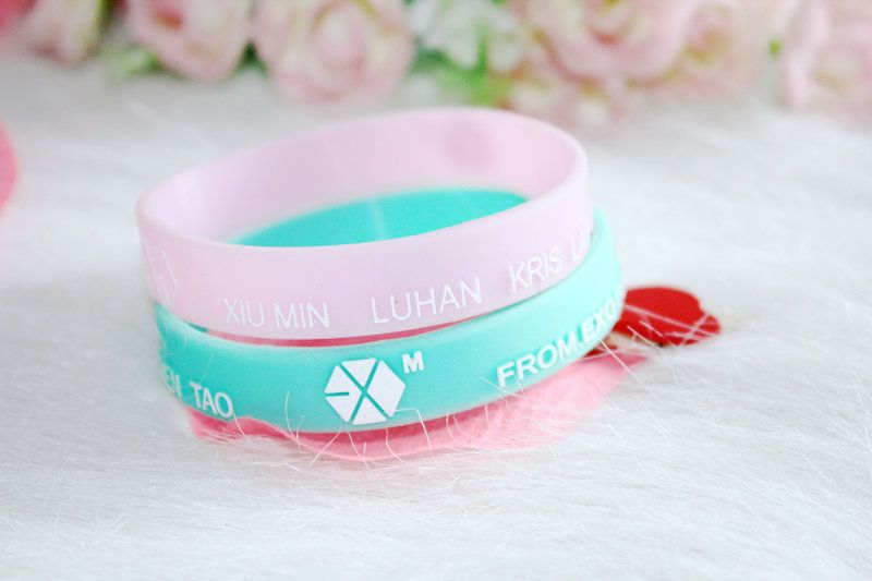 Exo M Wristband Kris Lay Luhan Xiumin Exo K Bracelet Baekhyun D O Kai