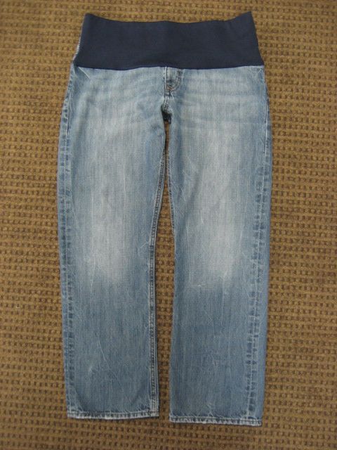 Mavi Brand Maternity Jeans Light Blue Jean Rigid Bootcut Size 33 XL