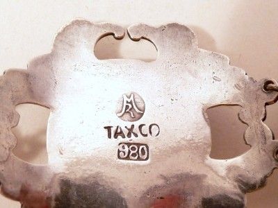 Vintage Rafael Melendez Taxco Sterling Malachite BLet