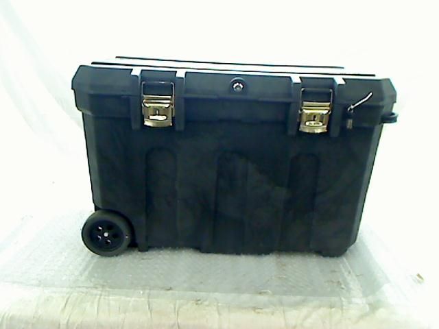 deep tote tray Two 2 inch by 4 inch grooves on lid Heavy duty wheels