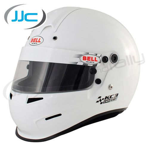 Bell KC3 CMR Karting Helmet 59cm White
