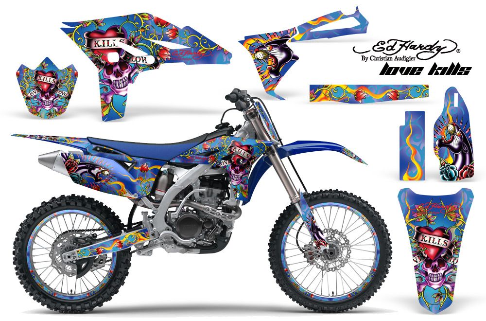 AMR Racing Dirt Bike Graphic MX Wrap Kit Yamaha YZ 250 F YZF 10 12 Ed