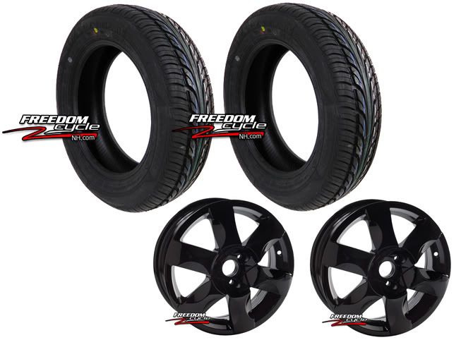 RS Phantom Custom Front Wheel Tire Kit Rim 219400104 706201411