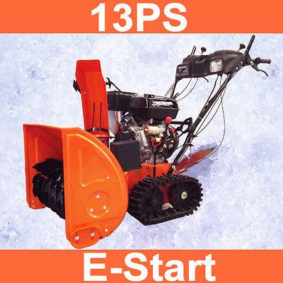 Benzin Schneefräse 13 PS E Start+Reversier Starter+Licht