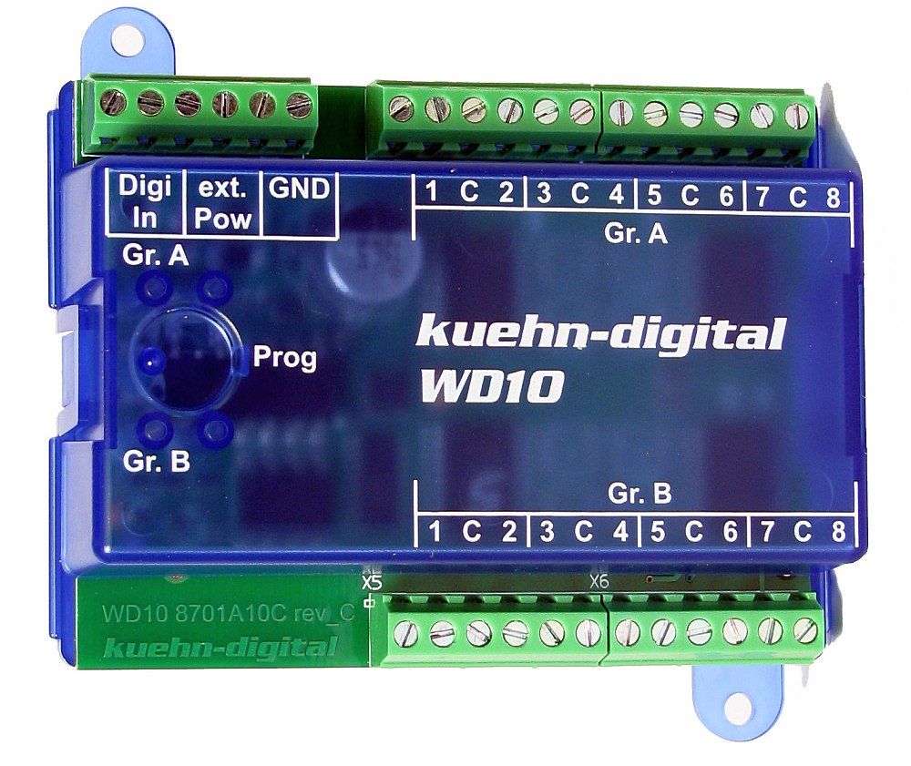 Kuehn 87010 Universeller Schaltdecoder WD10 DCC/Mot