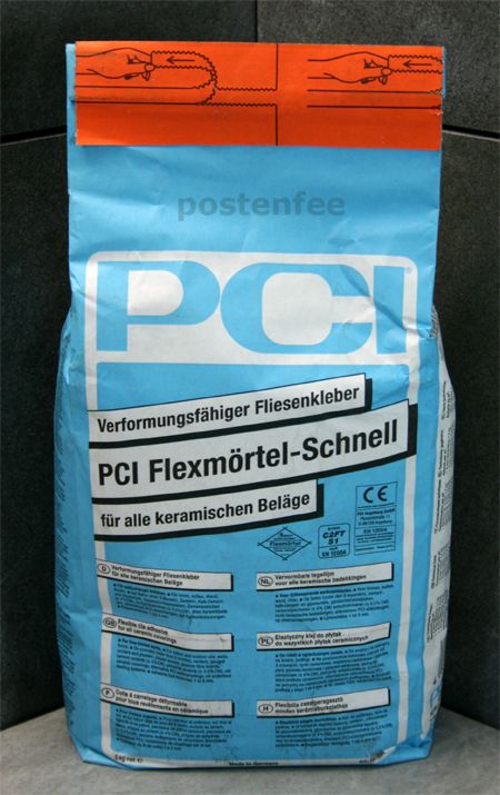 93€/Kg PCI Flexmörtel Fliesenkleber Schnell 5Kg Flex Fliesen