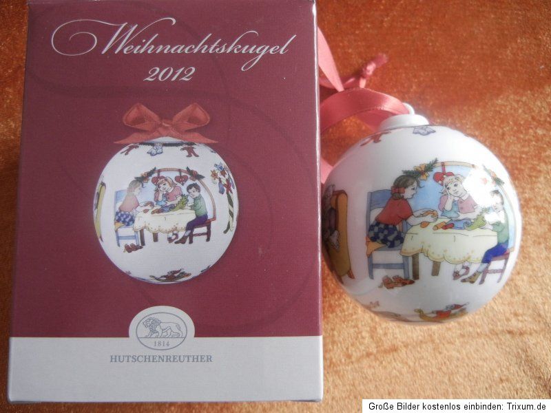 Hutschenreuther Weihnachten 2012 AUSWAHL aus Glocke Kugel Zapfen