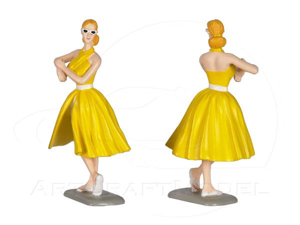 FRANCIS 124 Gelb Yellow Motorhead Figur Figure Figurine