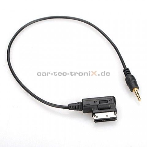 AUX Adapter Kabel Audi AMI MMI 3G High Low, VW MDI RNS 315 510, Skoda
