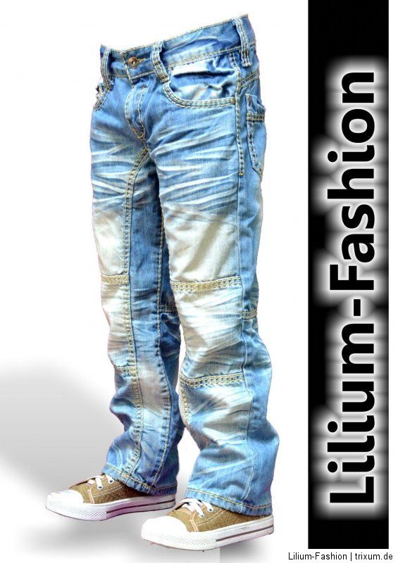 Super Coole Jeans Hose Junge 2012 Dicke Nähte 22 1 Gr. 8 16 neu