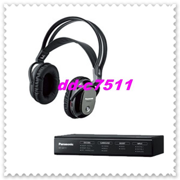 Panasonic Wireless Stereo Headphone System RP WF7 K Best Deal Limited