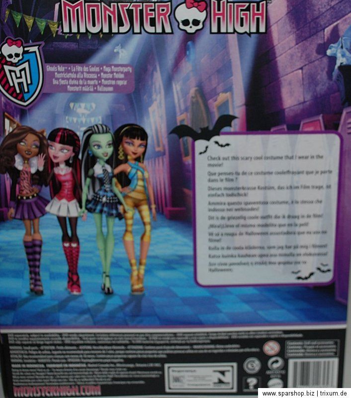 Monster High Clawdeen Wolf X3715 Ghouls Rule Halloween Matttel