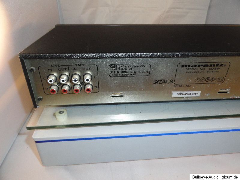 Marantz EQ551 hochwertige vintage stereo graphic equalizer spectrum