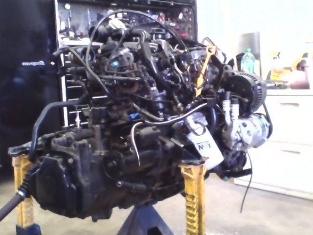 Vw turbo diesel engine and trans w axles and shift assy TDI